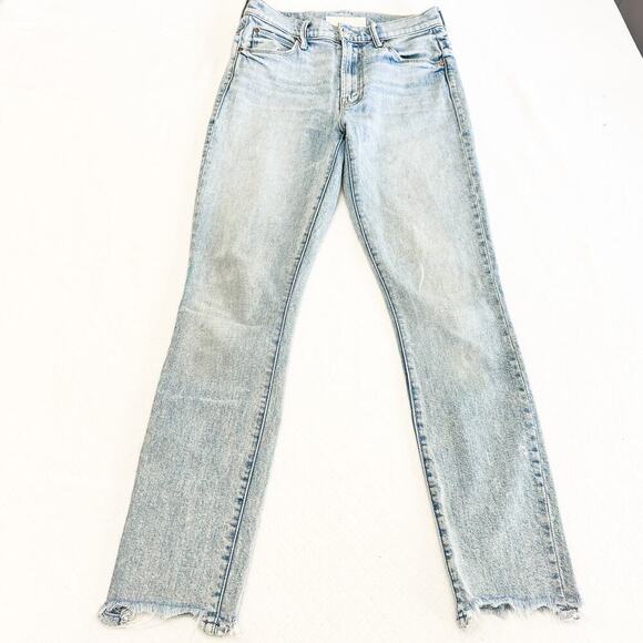Mother Superior The Stunner Ankle Chew Walking on Water Light Denim Jean Size 25 - Picture 2 of 10